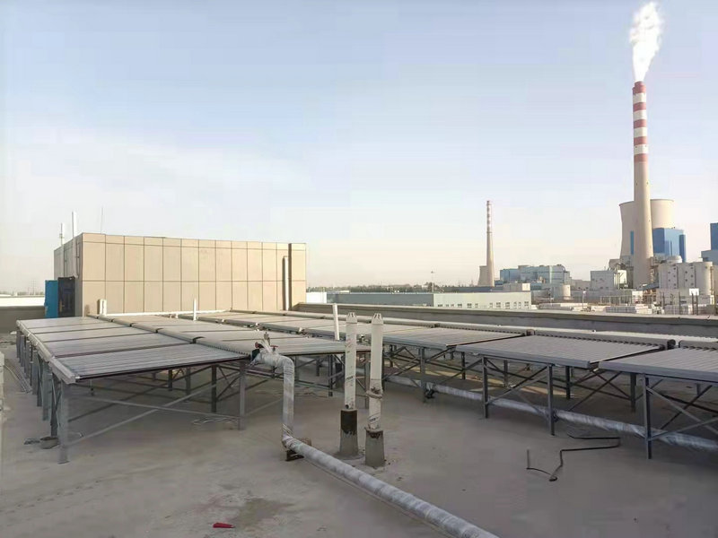 新疆阿拉爾工業(yè)園員工宿舍熱水系統(tǒng)